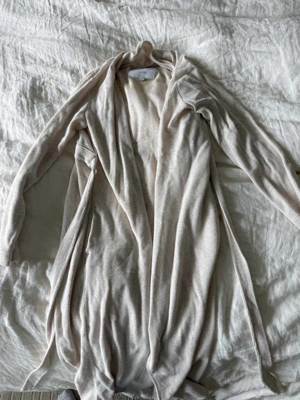 Organic Lounge Robe - Picture 2 of 2